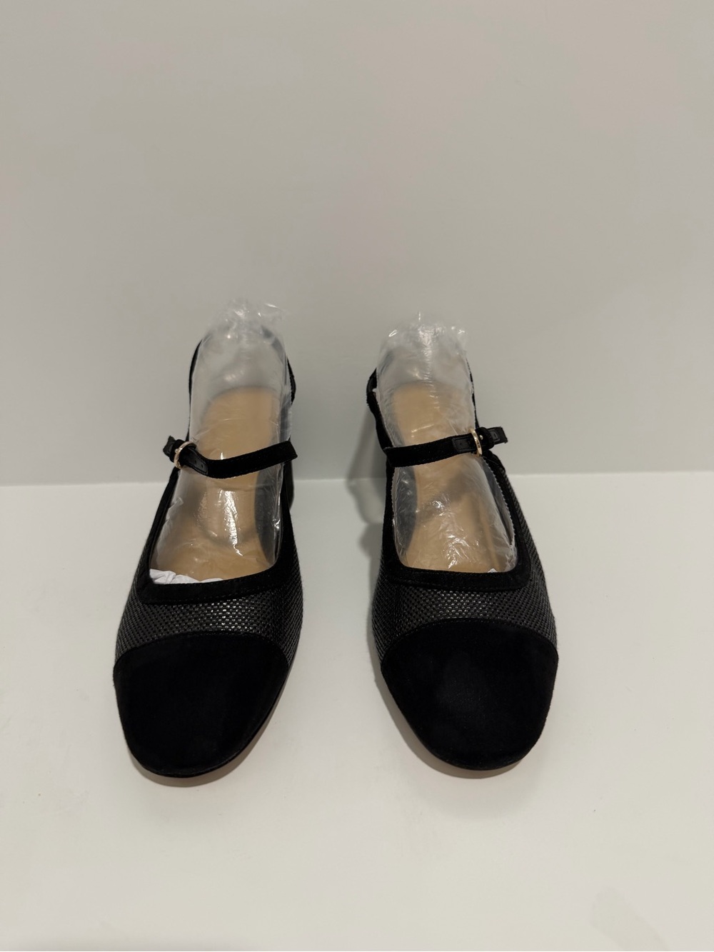 NEW J. Crew Woven Slingback Heels Black Raffia Multi 8 block heel CR274 $138 - Picture 6 of 10